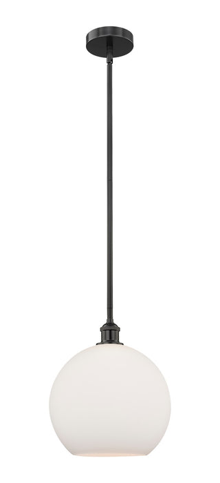 Innovations - 616-1S-BK-G121-12 - One Light Mini Pendant - Edison - Matte Black