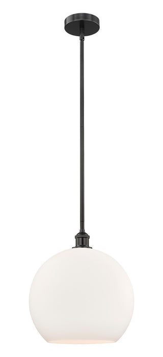 Innovations - 616-1S-BK-G121-14 - One Light Pendant - Edison - Matte Black