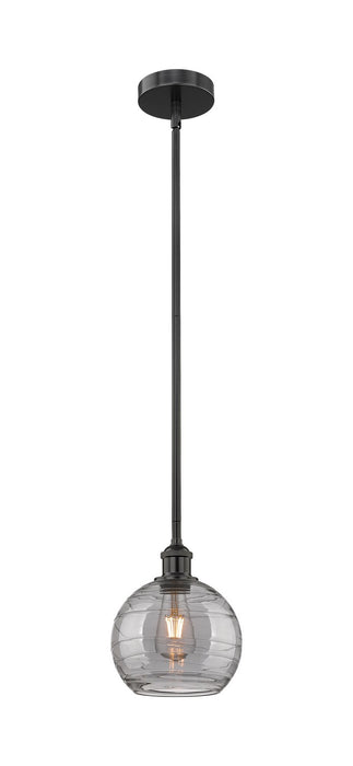 Innovations - 616-1S-BK-G1213-8SM - One Light Mini Pendant - Edison - Matte Black