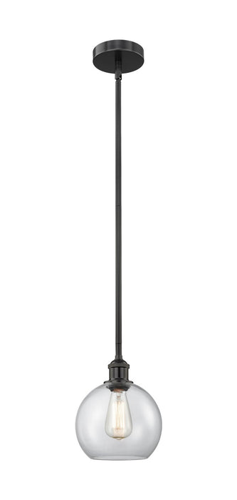 Innovations - 616-1S-BK-G122-8 - One Light Mini Pendant - Edison - Matte Black