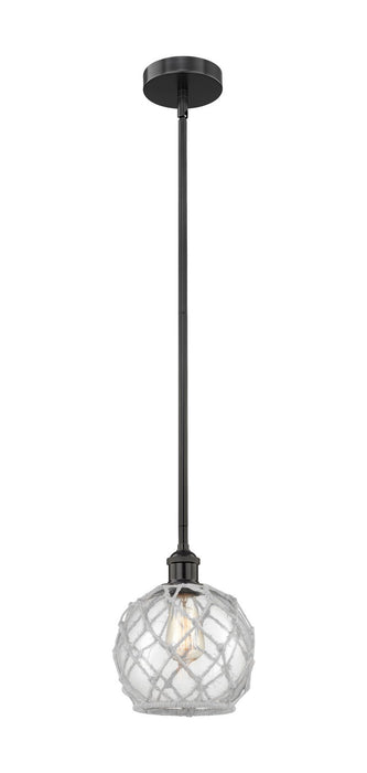 Innovations - 616-1S-BK-G122-8RW - One Light Mini Pendant - Edison - Matte Black