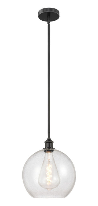 Innovations - 616-1S-BK-G124-12 - One Light Mini Pendant - Edison - Matte Black