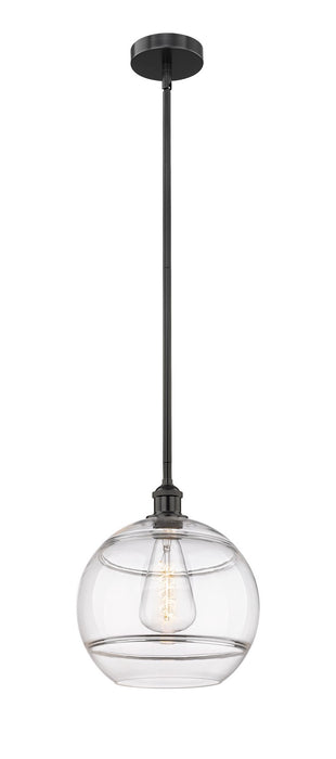 Innovations - 616-1S-BK-G556-12CL - One Light Mini Pendant - Edison - Matte Black