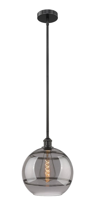 Innovations - 616-1S-BK-G556-12SM - One Light Mini Pendant - Edison - Matte Black