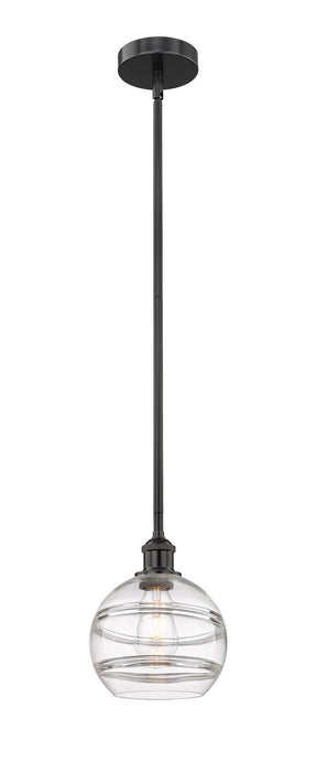 Innovations - 616-1S-BK-G556-8CL - One Light Mini Pendant - Edison - Matte Black