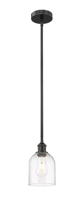 Innovations - 616-1S-BK-G558-6CL - One Light Mini Pendant - Edison - Matte Black