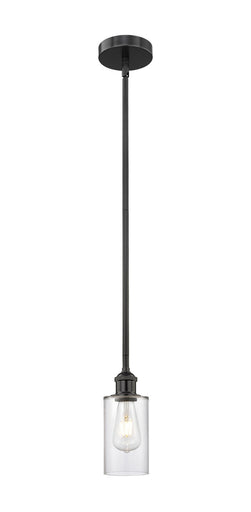 Edison One Light Mini Pendant Matte Black