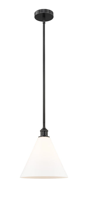 Innovations - 616-1S-BK-GBC-121 - One Light Mini Pendant - Edison - Matte Black