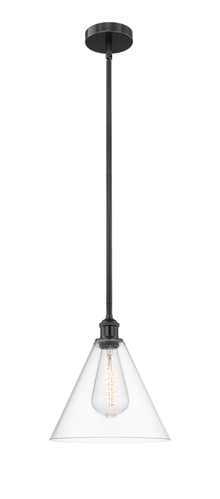 Innovations - 616-1S-BK-GBC-122 - One Light Mini Pendant - Edison - Matte Black