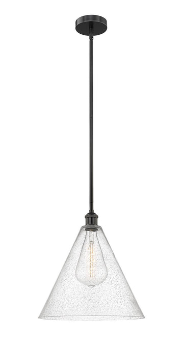 Innovations - 616-1S-BK-GBC-164 - One Light Pendant - Edison - Matte Black