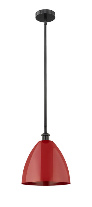 Innovations - 616-1S-BK-MBD-12-RD - One Light Mini Pendant - Edison - Matte Black