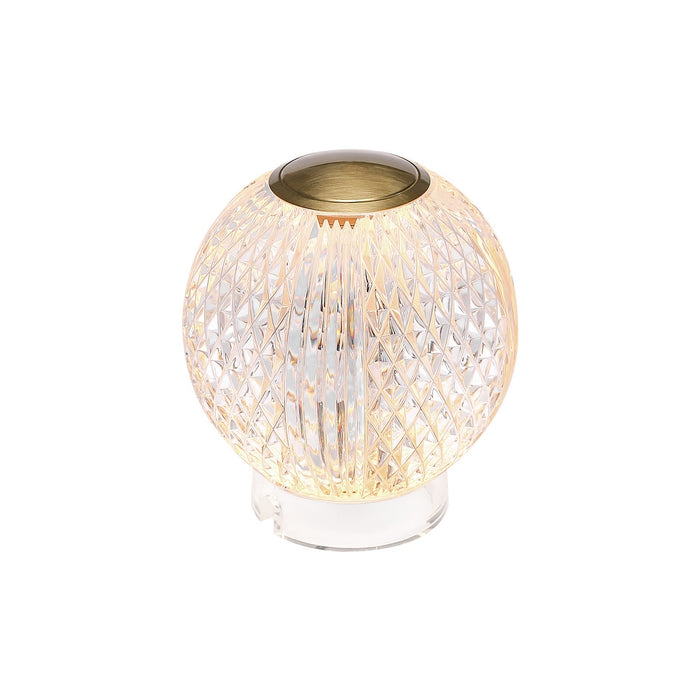 Alora - TL321903NB - LED Table Lamp - Marni - Natural Brass