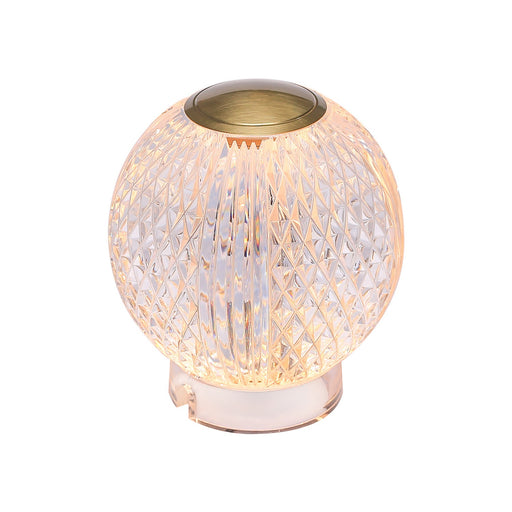 Alora - TL321904NB - LED Table Lamp - Marni - Natural Brass