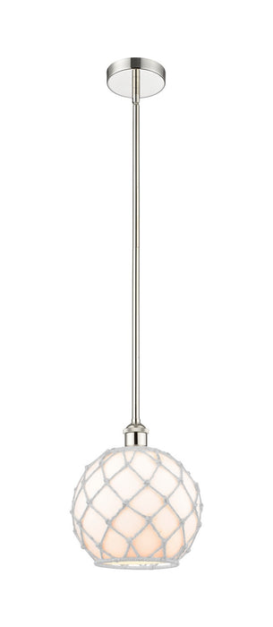 Innovations - 616-1S-PN-G121-10RW - One Light Mini Pendant - Edison - Polished Nickel