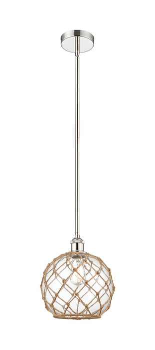 Innovations - 616-1S-PN-G122-10RB - One Light Mini Pendant - Edison - Polished Nickel