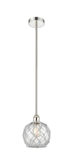 Innovations - 616-1S-PN-G122-8RW - One Light Mini Pendant - Edison - Polished Nickel