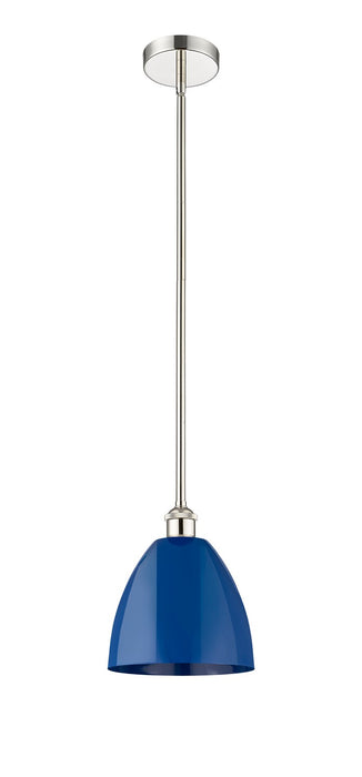 Innovations - 616-1S-PN-MBD-9-BL - One Light Mini Pendant - Edison - Polished Nickel