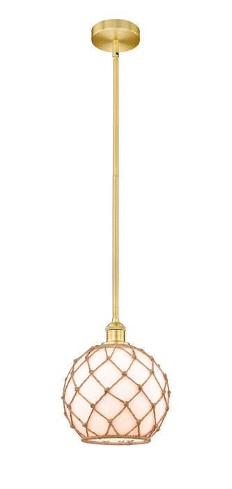 Innovations - 616-1S-SG-G121-10RB - One Light Mini Pendant - Edison - Satin Gold