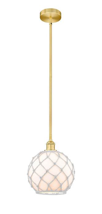 Innovations - 616-1S-SG-G121-10RW - One Light Mini Pendant - Edison - Satin Gold