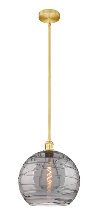 Innovations - 616-1S-SG-G1213-14SM - One Light Pendant - Edison - Satin Gold