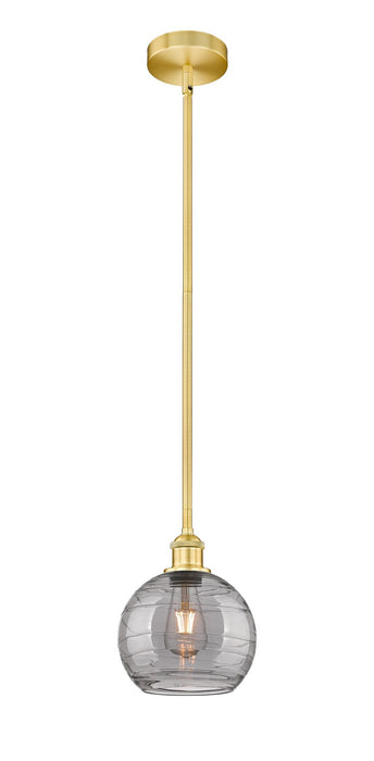 Innovations - 616-1S-SG-G1213-8SM - One Light Mini Pendant - Edison - Satin Gold