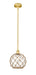 Innovations - 616-1S-SG-G122-10RB - One Light Mini Pendant - Edison - Satin Gold