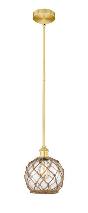 Innovations - 616-1S-SG-G122-8RB - One Light Mini Pendant - Edison - Satin Gold