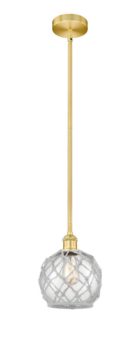 Innovations - 616-1S-SG-G122-8RW - One Light Mini Pendant - Edison - Satin Gold