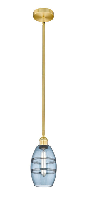 Innovations - 616-1S-SG-G557-6BL - One Light Mini Pendant - Edison - Satin Gold