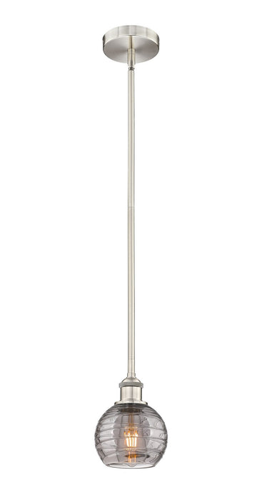 Innovations - 616-1S-SN-G1213-6SM - One Light Mini Pendant - Edison - Brushed Satin Nickel