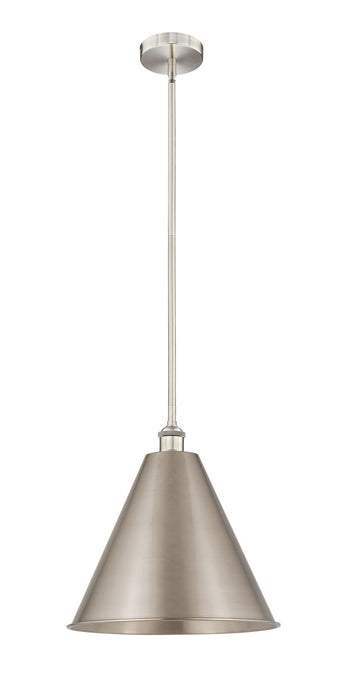 Innovations - 616-1S-SN-MBC-16-SN - One Light Mini Pendant - Edison - Brushed Satin Nickel