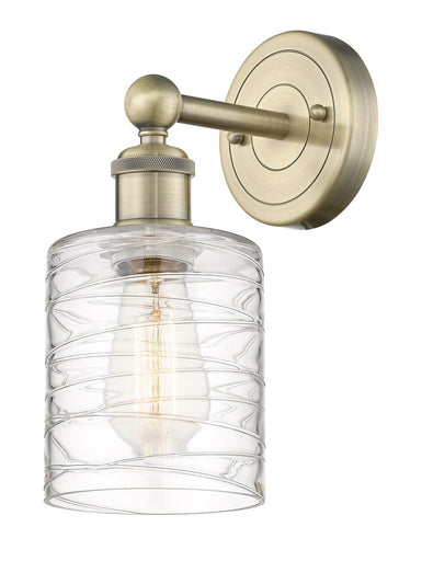 Edison One Light Wall Sconce Antique Brass