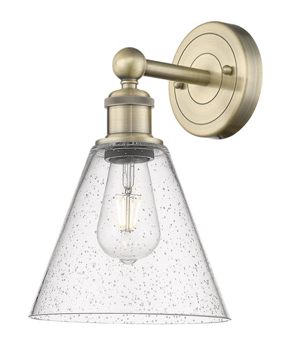 Edison One Light Wall Sconce Antique Brass