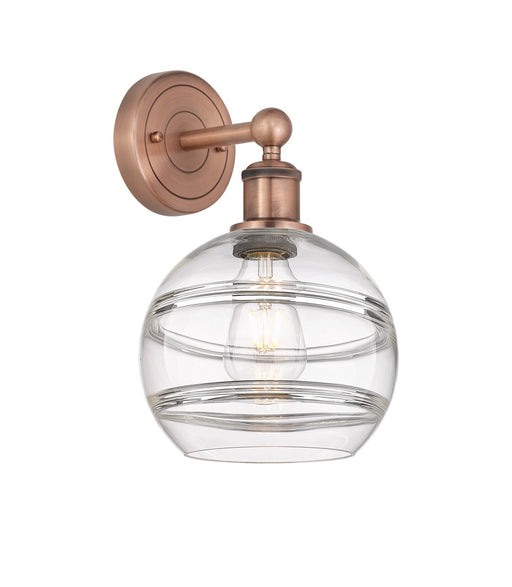 Innovations - 616-1W-AC-G556-8CL - One Light Wall Sconce - Downtown Urban - Antique Copper