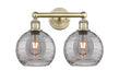 Innovations - 616-2W-AB-G1213-8SM - Two Light Bath Vanity - Downtown Urban - Antique Brass