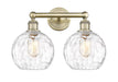 Innovations - 616-2W-AB-G1215-8 - Two Light Bath Vanity - Downtown Urban - Antique Brass