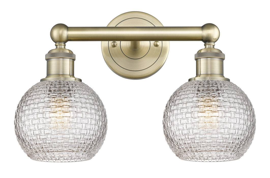 Innovations - 616-2W-AB-G122C-6CL - Two Light Bath Vanity - Edison - Antique Brass