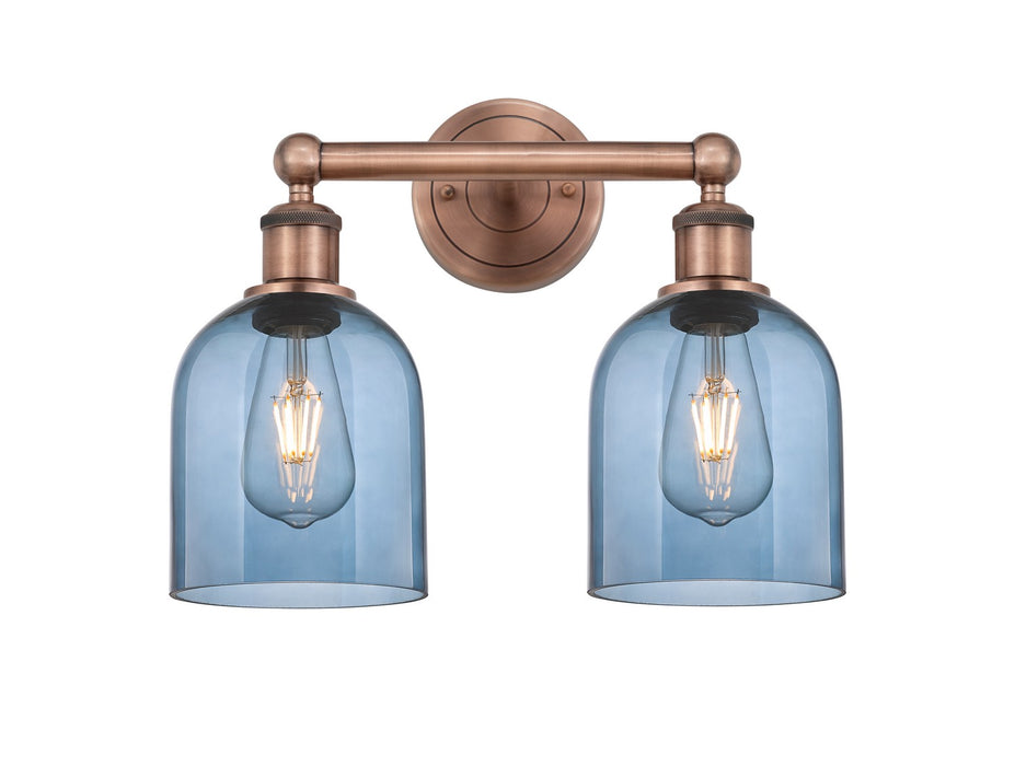 Innovations - 616-2W-AC-G558-6BL - Two Light Bath Vanity - Edison - Antique Copper