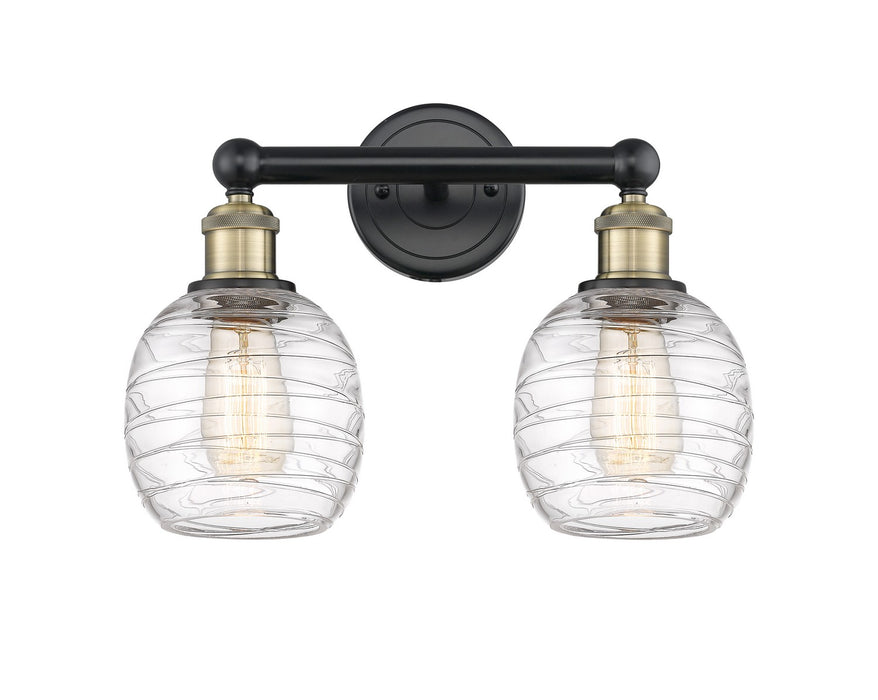 Innovations - 616-2W-BAB-G1013 - Two Light Bath Vanity - Edison - Black Antique Brass