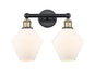 Innovations - 616-2W-BAB-G651-8 - Two Light Bath Vanity - Downtown Urban - Black Antique Brass