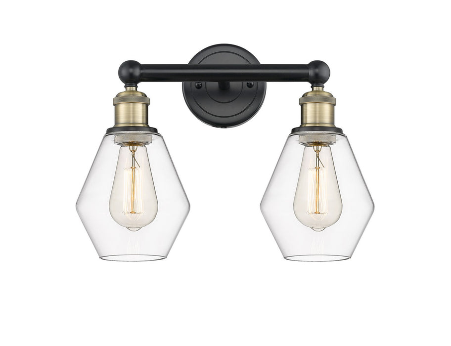 Innovations - 616-2W-BAB-G652-6 - Two Light Bath Vanity - Edison - Black Antique Brass