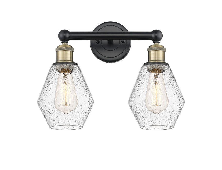 Innovations - 616-2W-BAB-G654-6 - Two Light Bath Vanity - Edison - Black Antique Brass