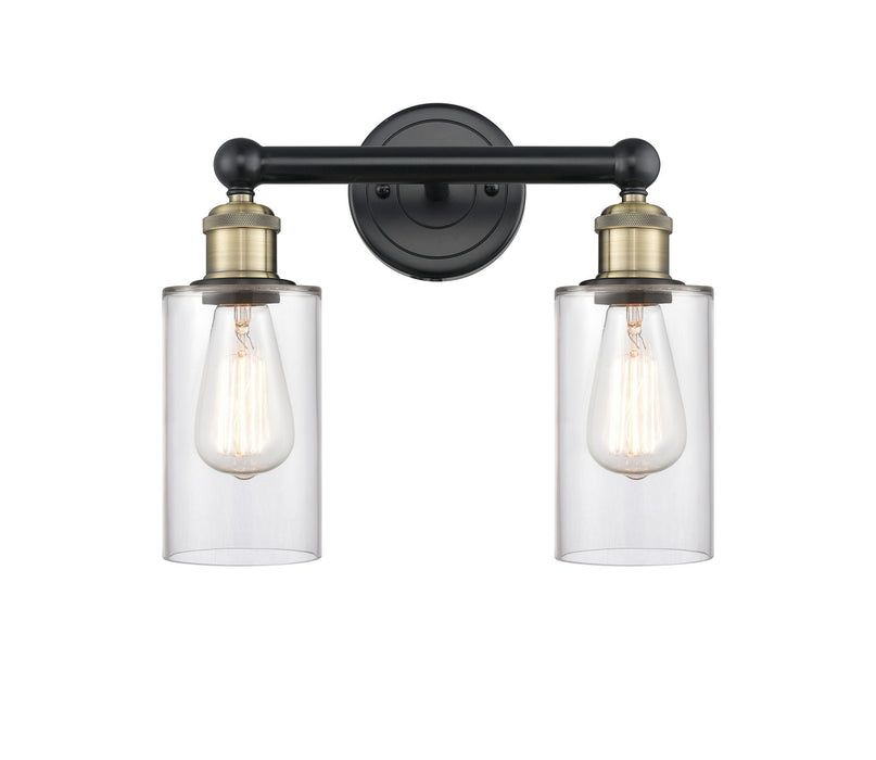 Innovations - 616-2W-BAB-G802 - Two Light Bath Vanity - Edison - Black Antique Brass