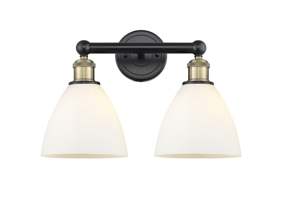 Innovations - 616-2W-BAB-GBD-751 - Two Light Bath Vanity - Edison - Black Antique Brass