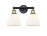 Innovations - 616-2W-BAB-GBD-751 - Two Light Bath Vanity - Edison - Black Antique Brass