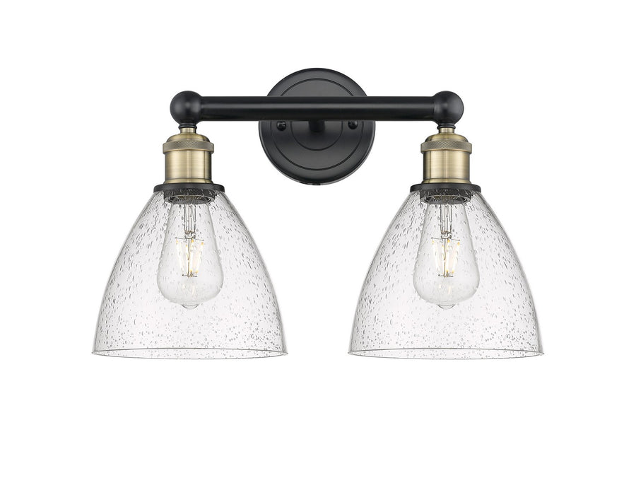 Innovations - 616-2W-BAB-GBD-754 - Two Light Bath Vanity - Edison - Black Antique Brass