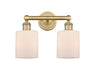 Innovations - 616-2W-BB-G111 - Two Light Bath Vanity - Edison - Brushed Brass