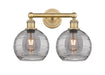 Innovations - 616-2W-BB-G1213-8SM - Two Light Bath Vanity - Downtown Urban - Brushed Brass