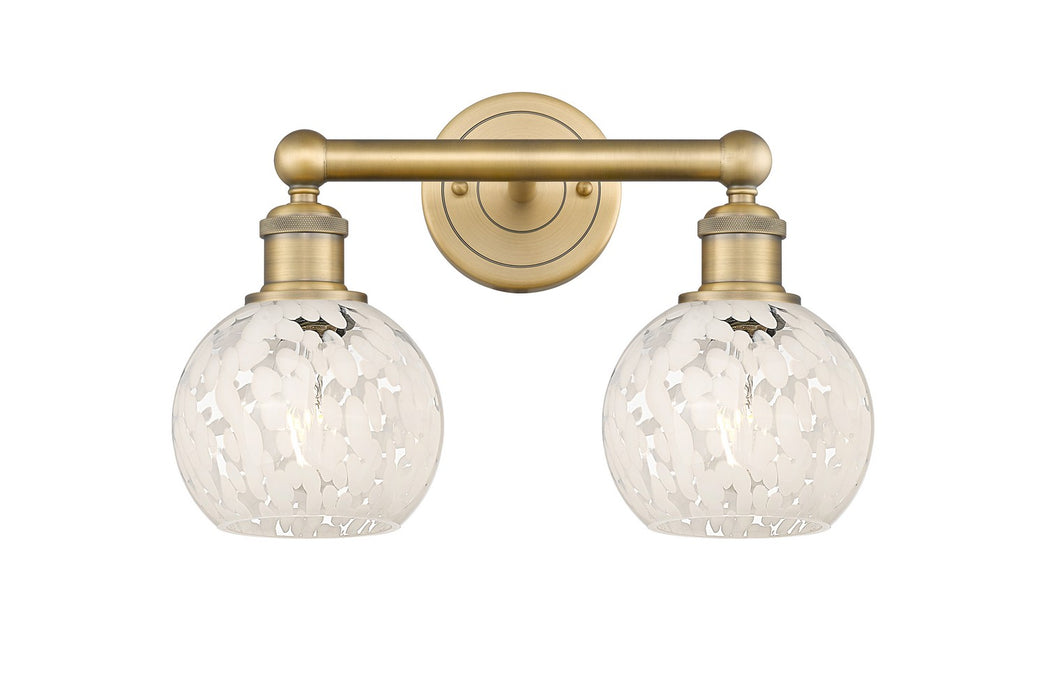 Innovations - 616-2W-BB-G1216-6WM - LED Bath Vanity - Edison - Brushed Brass