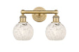 Innovations - 616-2W-BB-G1216-6WM - LED Bath Vanity - Edison - Brushed Brass